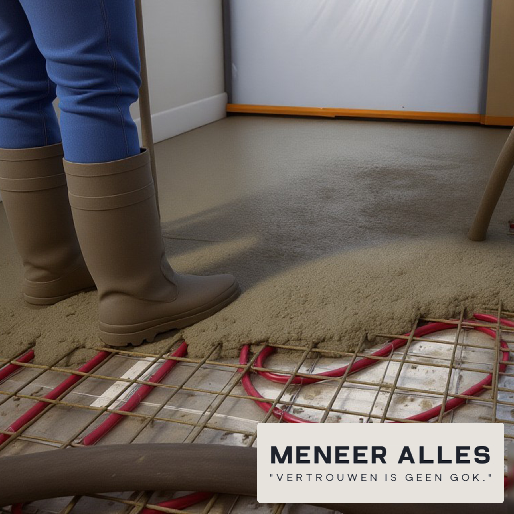 Meneer Alles - Betonvloer