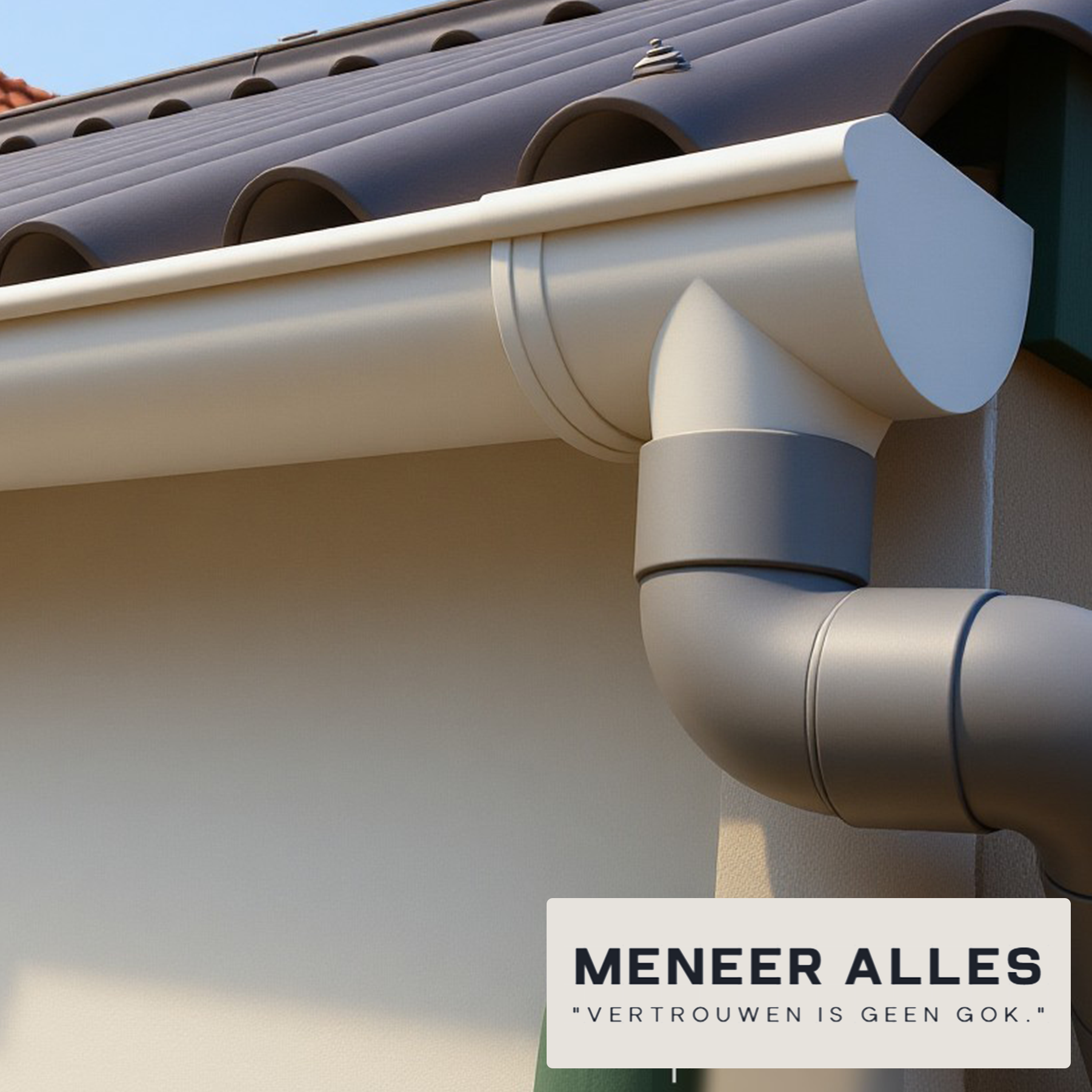 Meneer Alles - Regenwaterafvoer