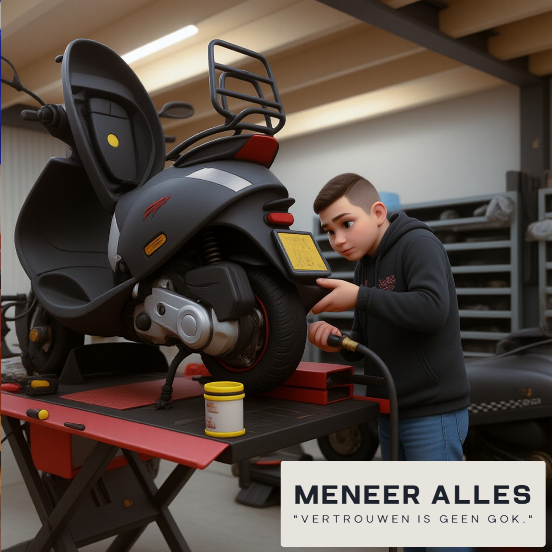 Meneer Scooter Onderhoud™
